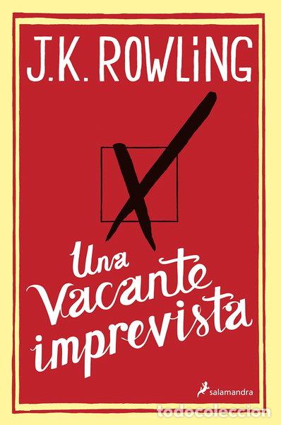 Libros: Una vacante imprevista- 9788498384925