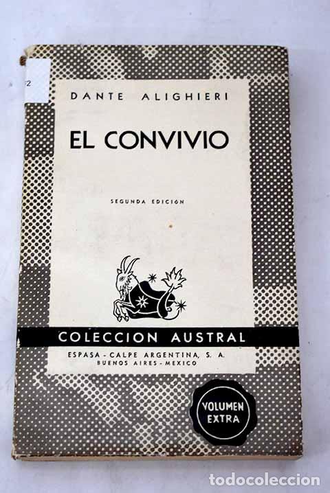 Libros: El convivio: Alighieri, Dante.- Alighieri, Dante