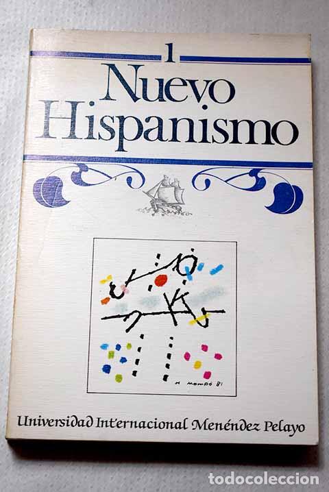Libros: Nuevo hispanismo: revista cr&iacute;tica de literatura y sociedad