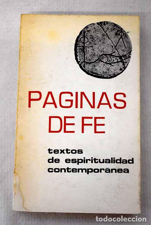 Libri di seconda mano: P&aacute;ginas de f&eacute;: : Iter.