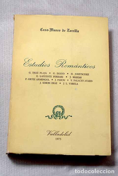 Libri di seconda mano: Estudios rom&aacute;nticos: