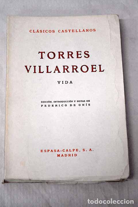 Livros em segunda m&atilde;o: Vida: Torres Villarroel, Diego de.- Torres Villarroel, Diego de