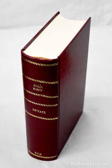 Livros em segunda m&atilde;o: Dictats: obra completa.- March, Ausias