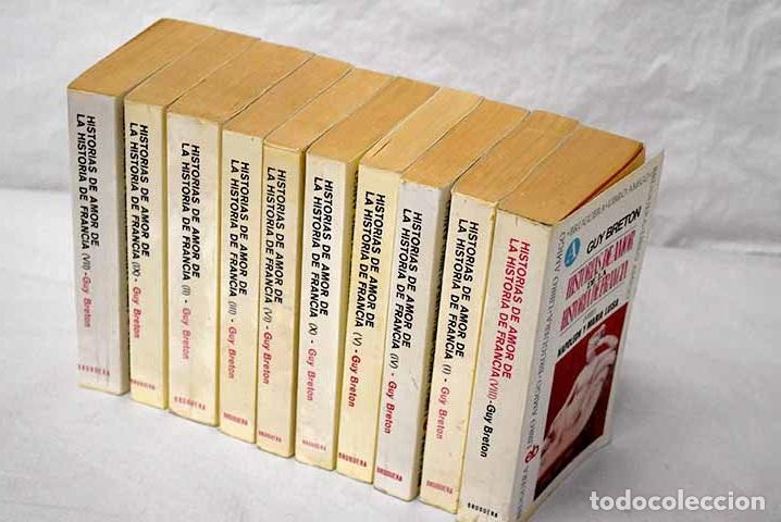 Libros: Historias de amor de la Historia de Francia.- Breton, Guy