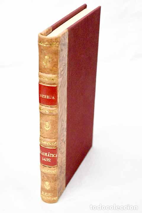 Libros: Gram&aacute;tica de la lengua castellana.- Nebrija, Antonio de