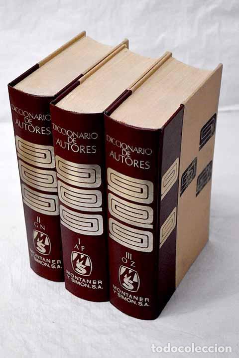 Libros: Diccionario de autores de todos los tiempos y de todos los pa&iacute;ses