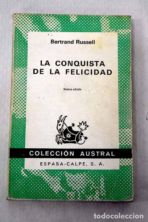 B&uuml;cher: La conquista de la felicidad.- Russell, Bertrand