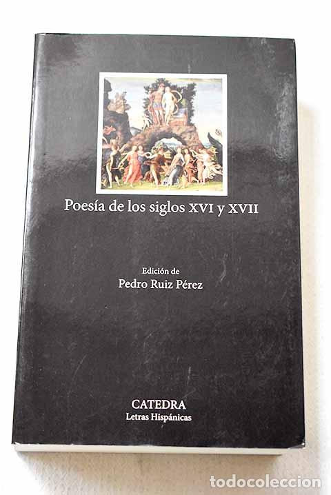 Libros: Poes&iacute;a de los siglos XVI y XVII