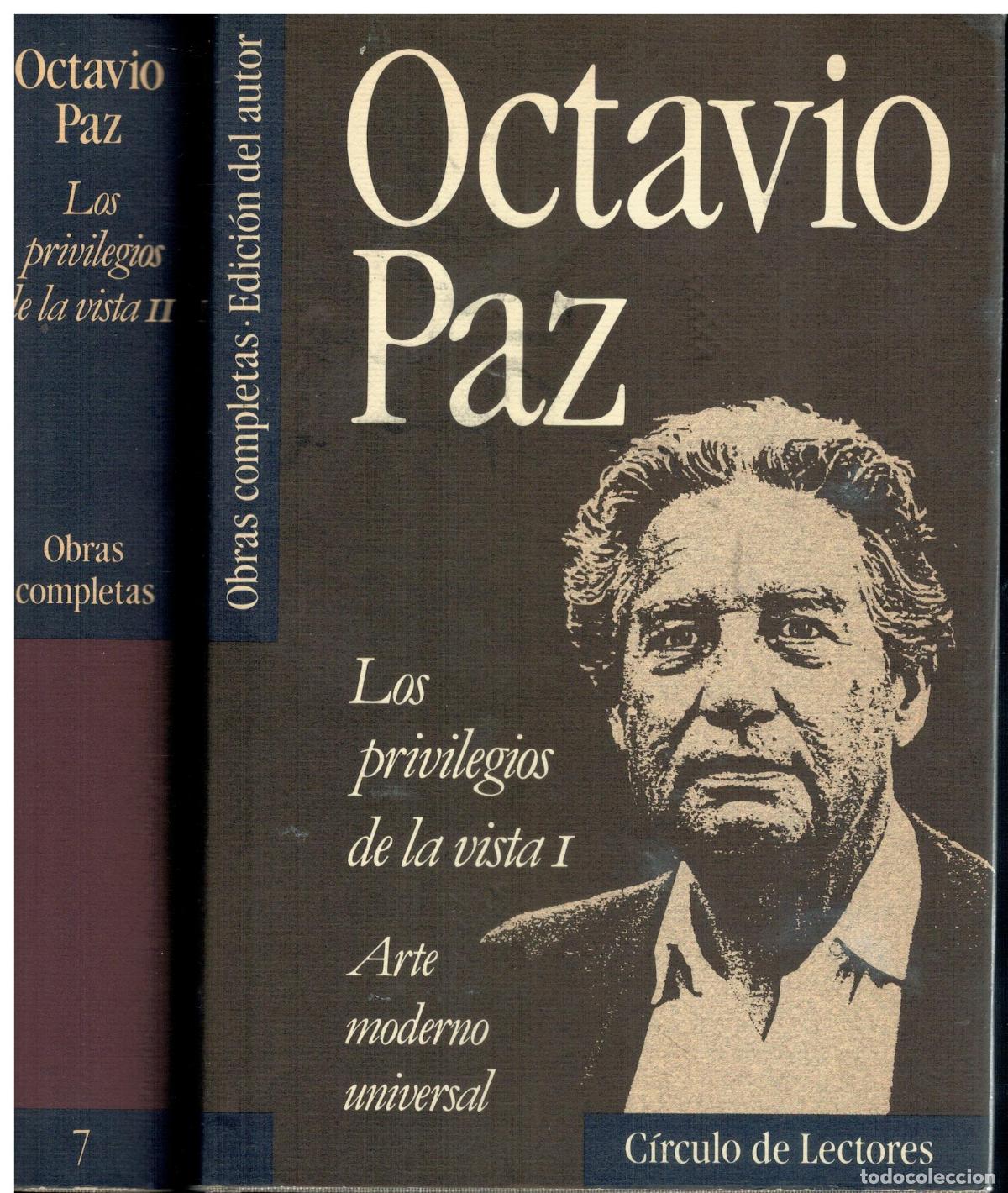 Libros: OBRAS COMPLETAS. Edici&oacute;n del autor. Vols. 6 / 7.I. LOS PRIVILEGIOS DE LA VISTA, 1. ARTE MODERNO UNIV