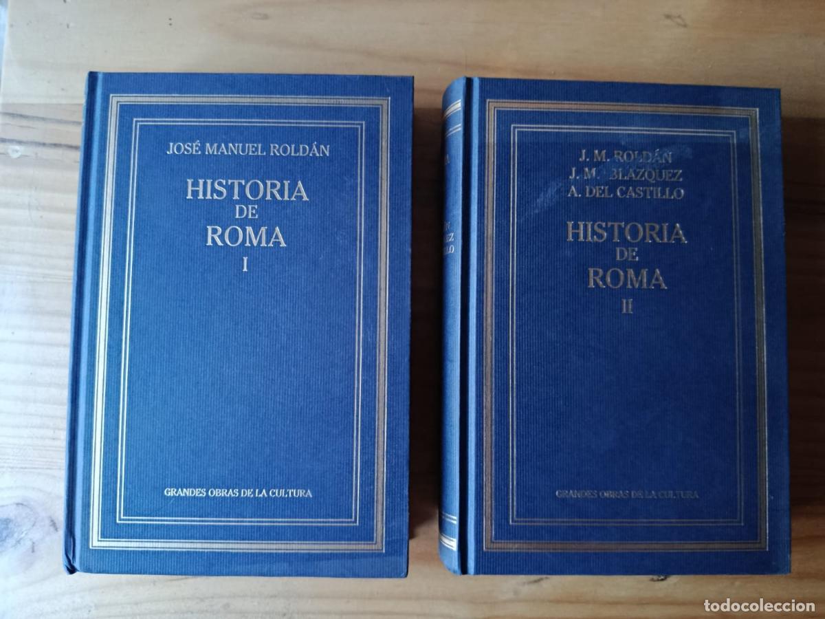 Libros: HISTORIA DE ROMA I Y II - Jos&eacute; Manuel, Rold&aacute;n, J. M&ordf; Bl&aacute;zquez, y A. delCastillo