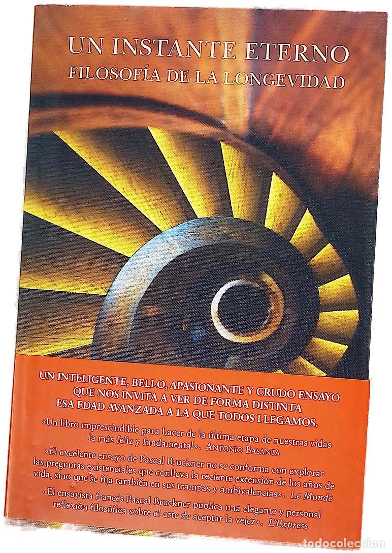 Libros: Un instante eterno : filosof&iacute;a de la longevidad