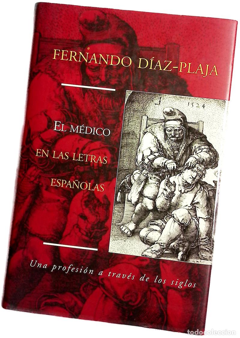Libros: El m&eacute;dico en las letras espa&ntilde;olas