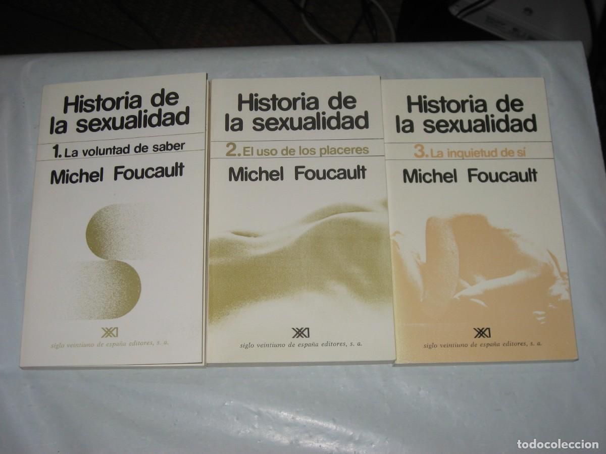Libros: HISTORIA DE LA SEXUALIDAD. 3 TOMOS - Michel Foucault