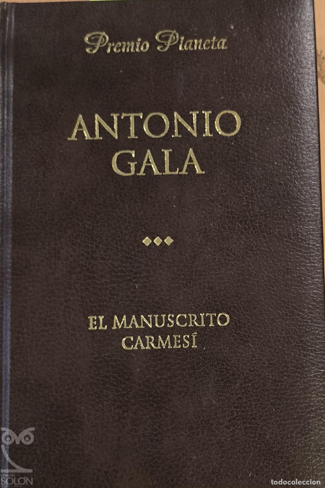 Libros: El manuscrito carmes&iacute; - Antonio Gala