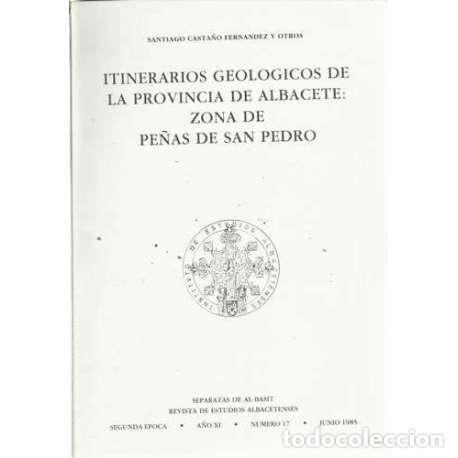 Libros: Itinerarios geologicos de la provincia de Albacete: zona de Pe&ntilde;as de San Pedro - Casta&ntilde;o Fern&aacute;ndez,