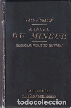 books: Manuel du mineur - Paul F. Chalon