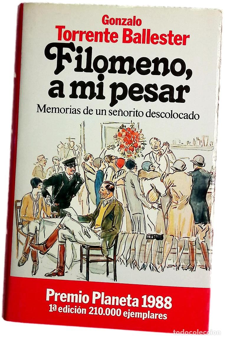 Libros: Filomeno, a mi pesar memorias de un se&ntilde;orito descolocado