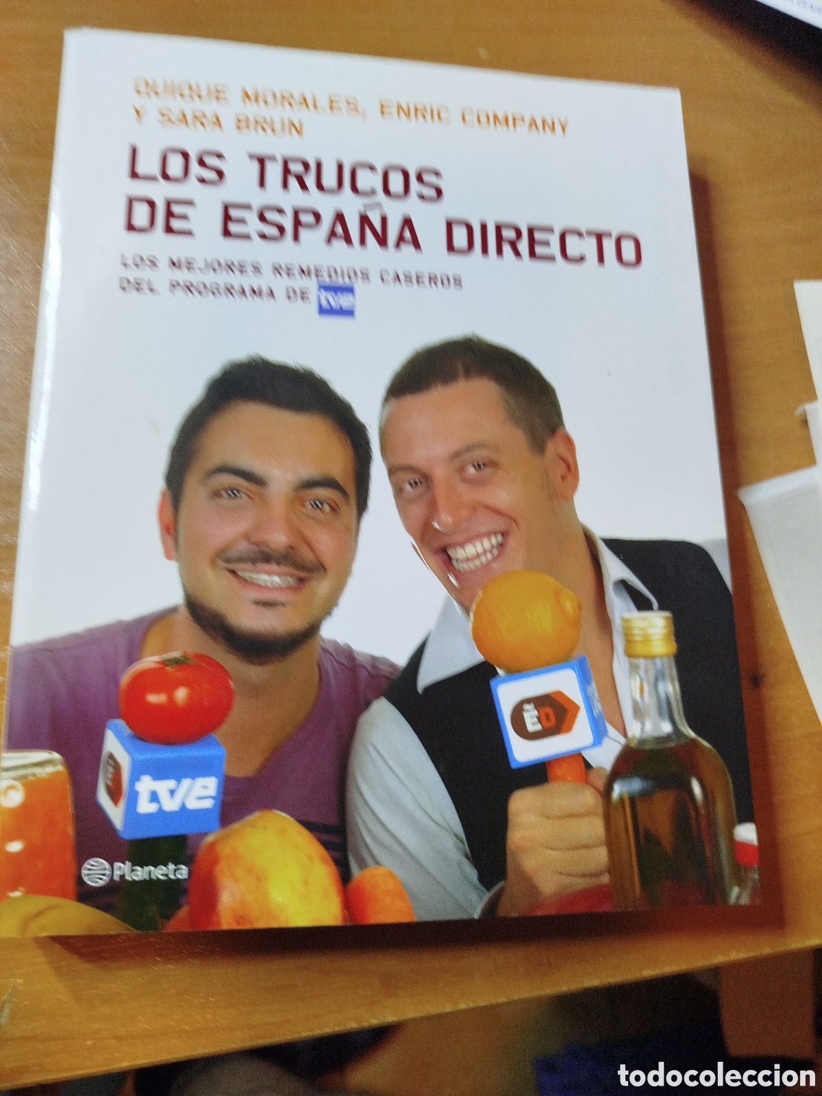 Libros: Los trucos de Espa&ntilde;a directo. Quique morales. Enric company. Sara brun. Remedios caseros