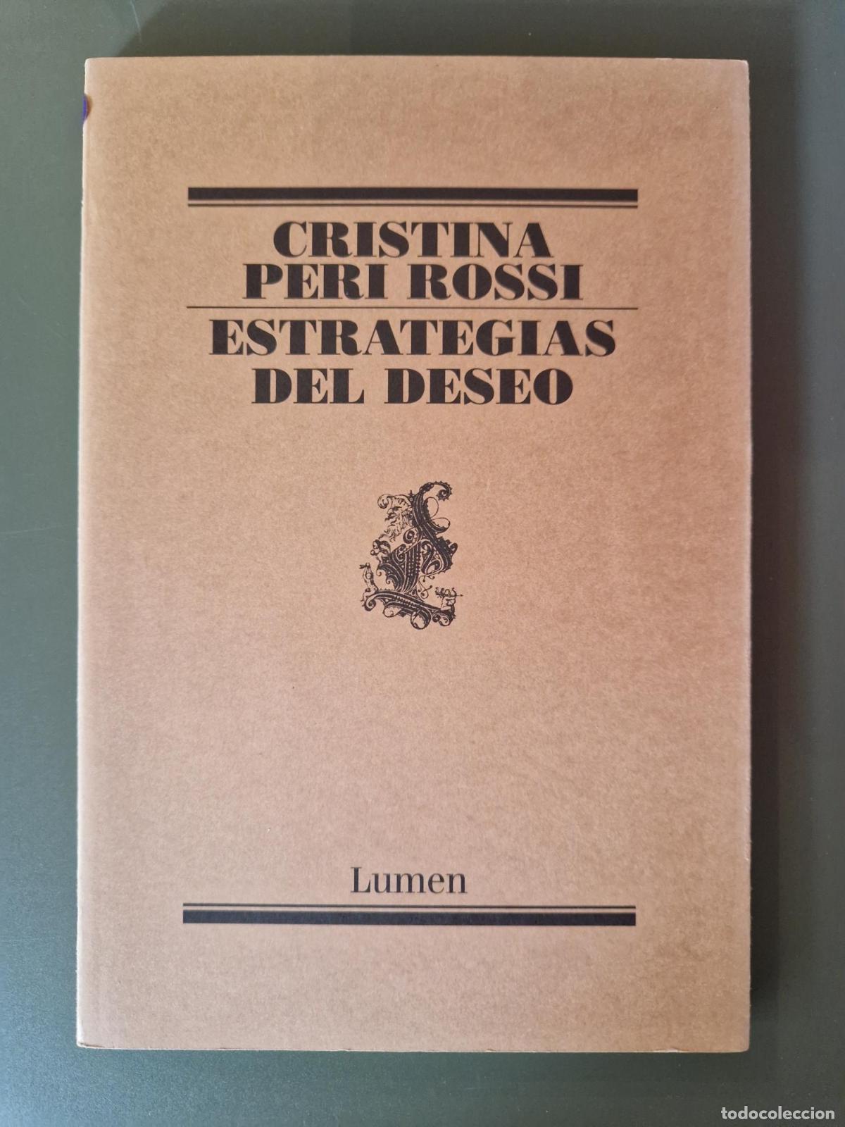 Livros em segunda m&atilde;o: Estrategias del deseo - Cristina Peri Rossi