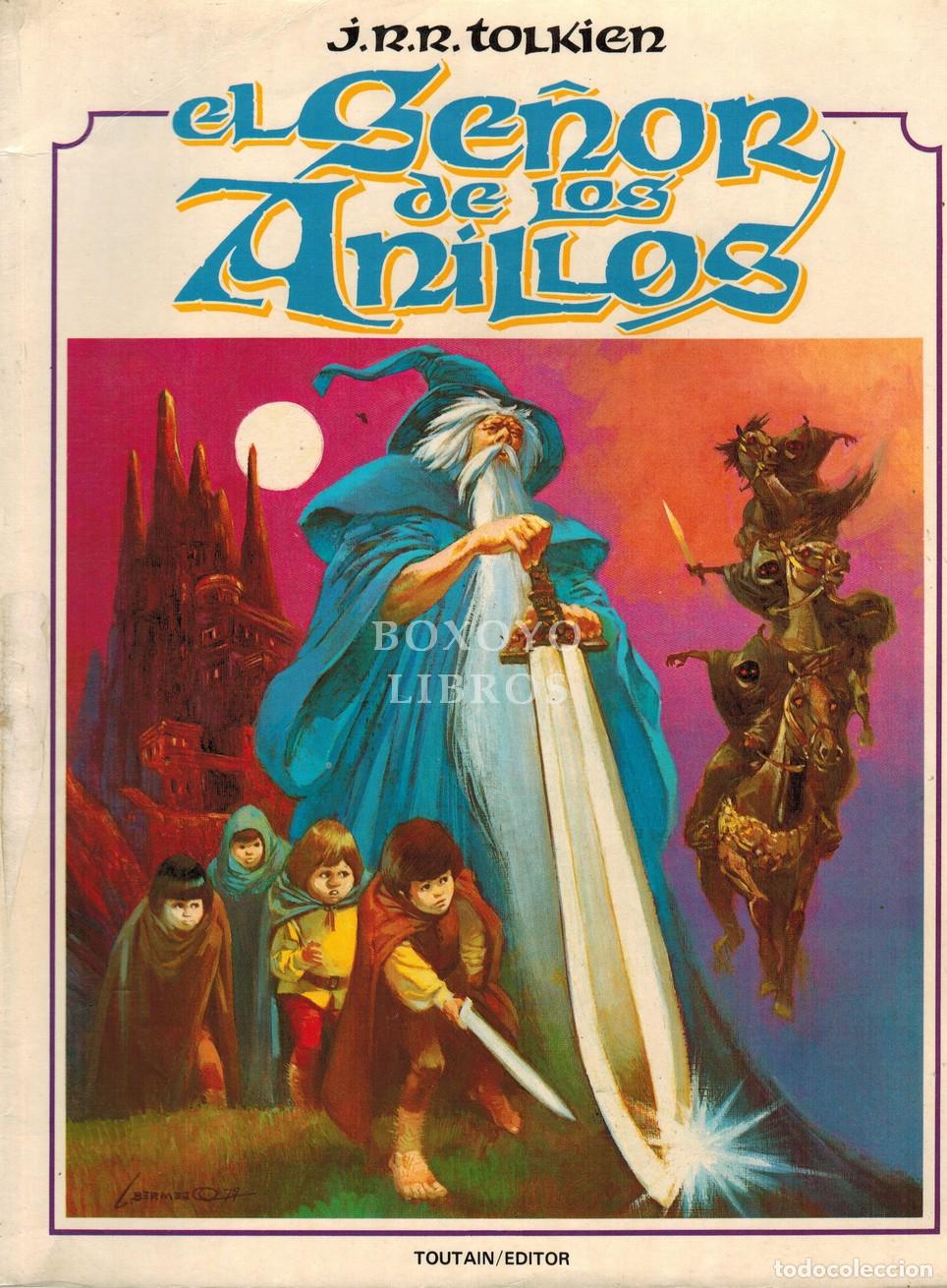 Libros: TOLKIEN, J. R. R./ CUTI, Nicol&aacute;s (Adaptaci&oacute;n)/ BERMEJO, Luis (Dibujos). El Se&ntilde;or de los anillos