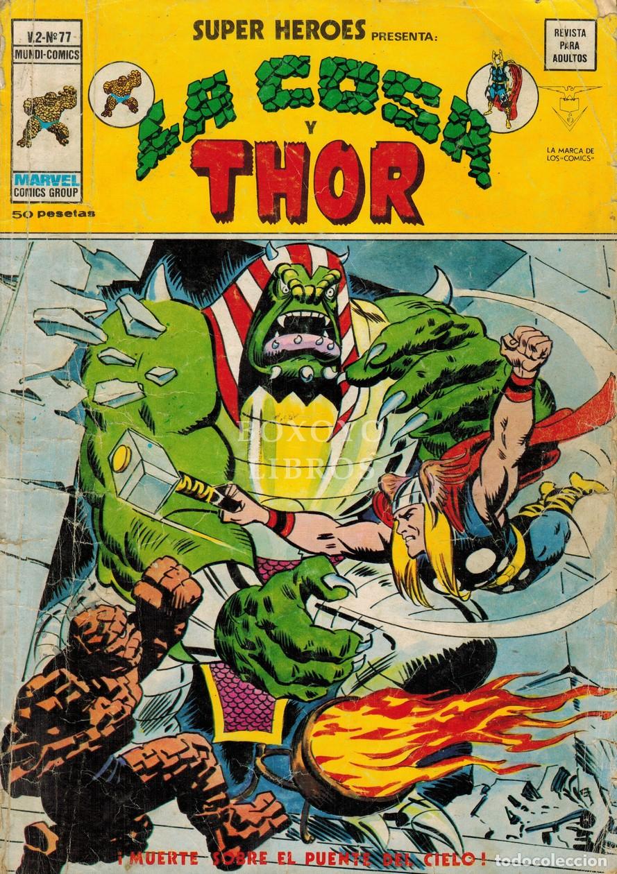 Libros: Mundi-Comics V.2- N&ordm; 77. La Cosa y Thor