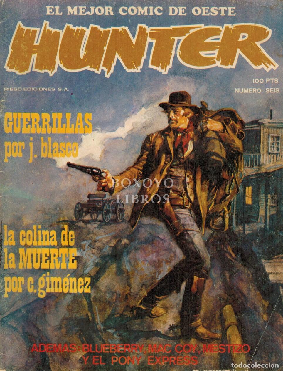 Libros: Hunter. El mejor c&oacute;mic de oeste. N&uacute;mero seis (6)