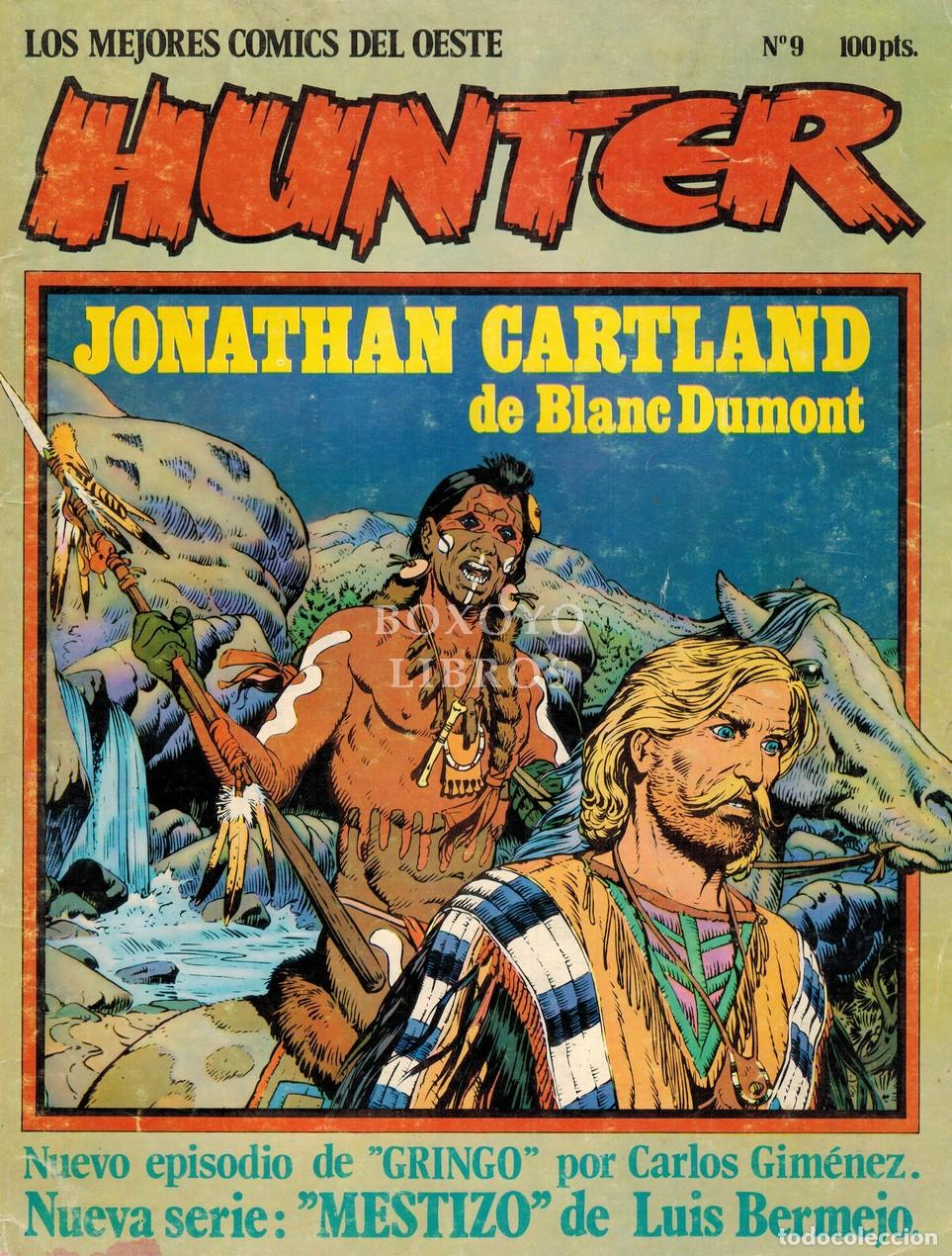 Libros: Hunter. El mejor c&oacute;mic de oeste. N&uacute;mero 9