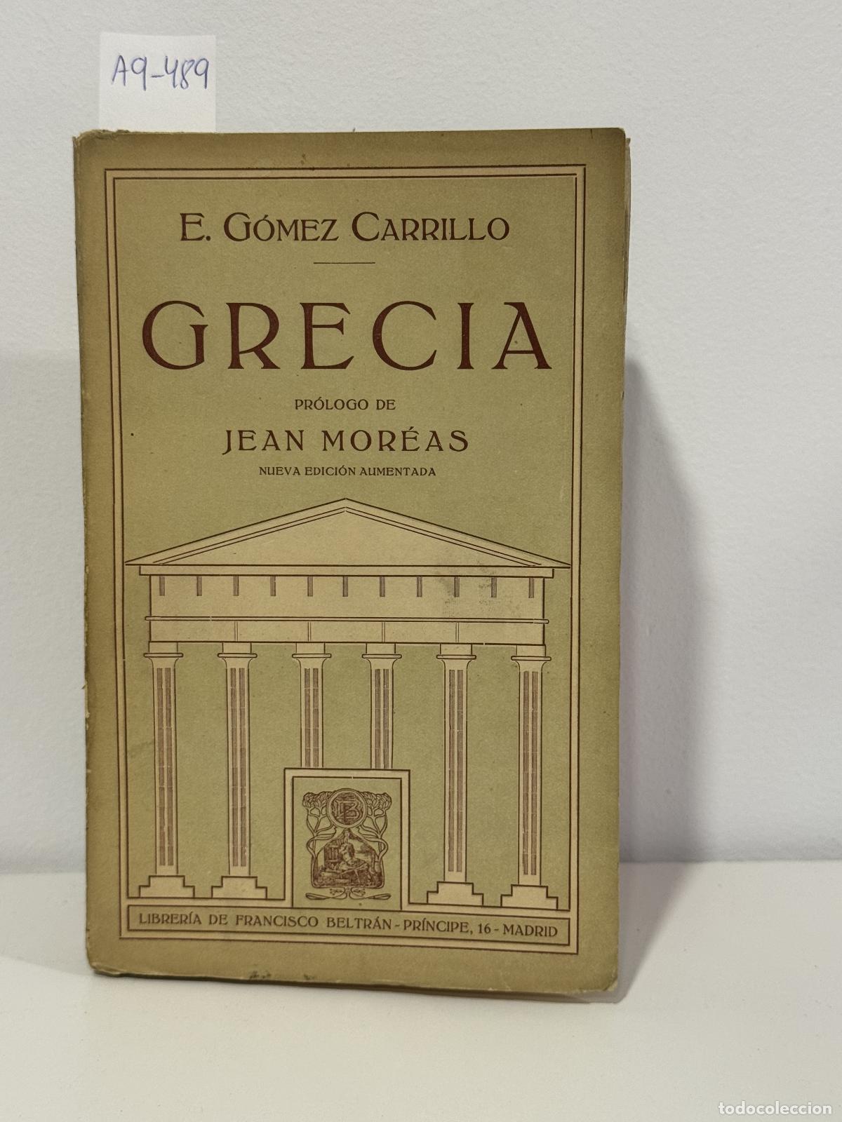 Libros: G&Oacute;MEZ CARRILLO, E. - Grecia.