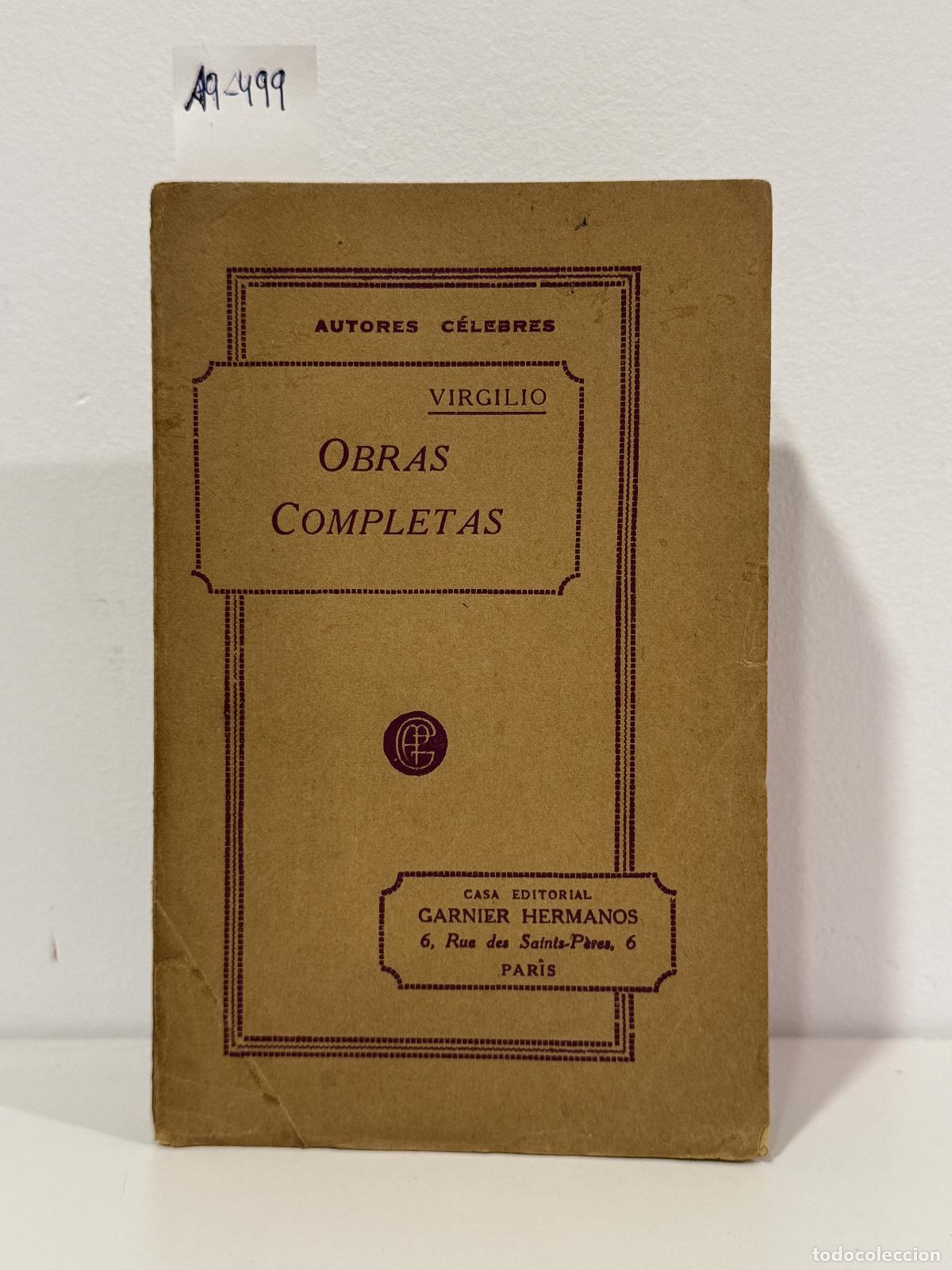 Libros: VIRGILIO. - Obras Completas.