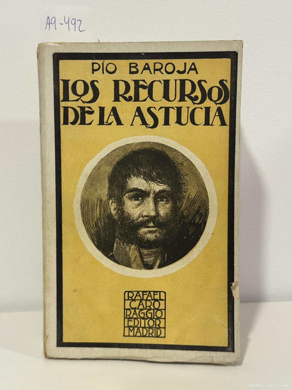 Libros: BAROJA, P&iacute;o. - Los recursos de la astucia.