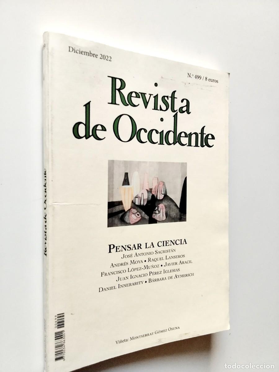 Libros: VV. AA. (Jos&eacute; Antonio Sacrist&aacute;n, Andr&eacute;s Moya et all.) - Pensar la ciencia. Revista de Occidente. N&ordm;