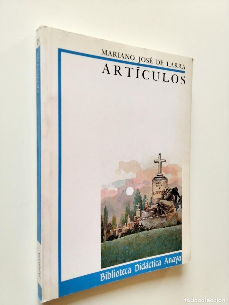 B&uuml;cher: Mariano Jos&eacute; de Larra (Ediic&oacute;n de Josefina Ribalta y Ana Navarro) - Art&iacute;culos