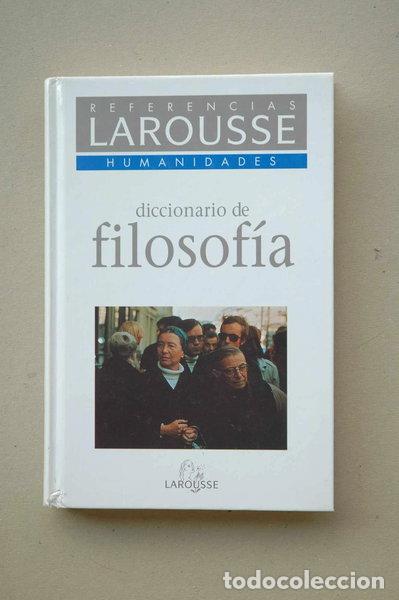 Libros: Diccionario de filosof&iacute;a- 9788480161640