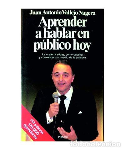Libros: Aprender a hablar en p&uacute;blico hoy- 9788432044526