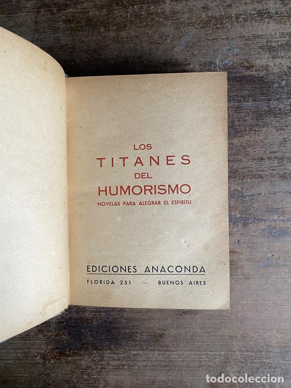 Libros: Novelas para alegrar el espiritu - Los Titanes del Humorismo