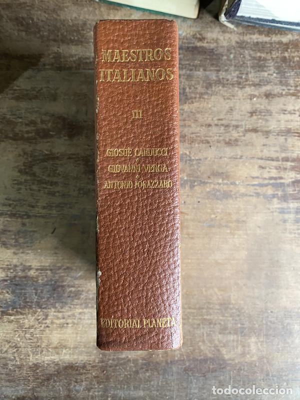 Livres: Maestros Italianos III - Carducci Giosu� / Verga Giovanni / Fogazzaro Antonio