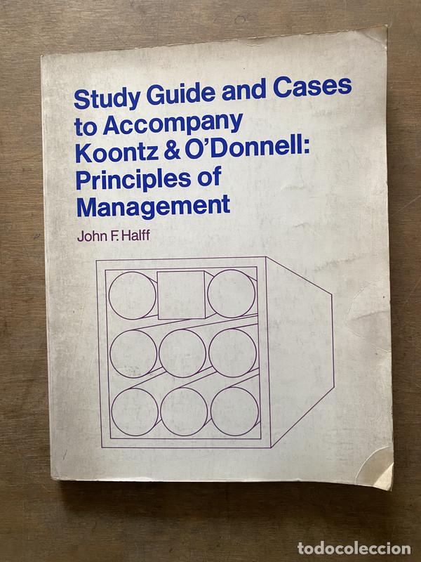 Livros em segunda m&atilde;o: Study Guide and Cases to Accompany Koontz & O'Donnell: Principles of Management - Halff John F.