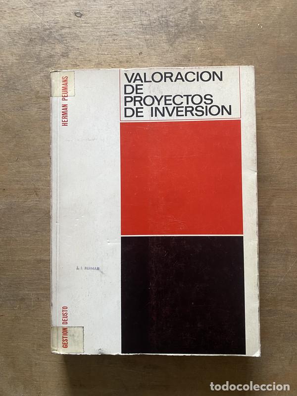 Livres: Valoracion de Proyectos de Inversion - Peumans Herman