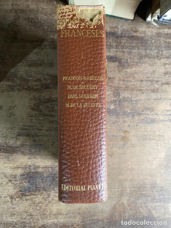 books: Maestros Franceses - Rabelais Francois / De Scudery M. / Scarron Paul / De La Fayette M.