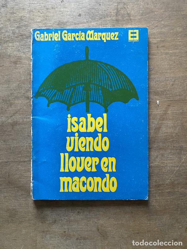 books: Isabel viendo llover en Macondo - Garcia Marquez Gabriel