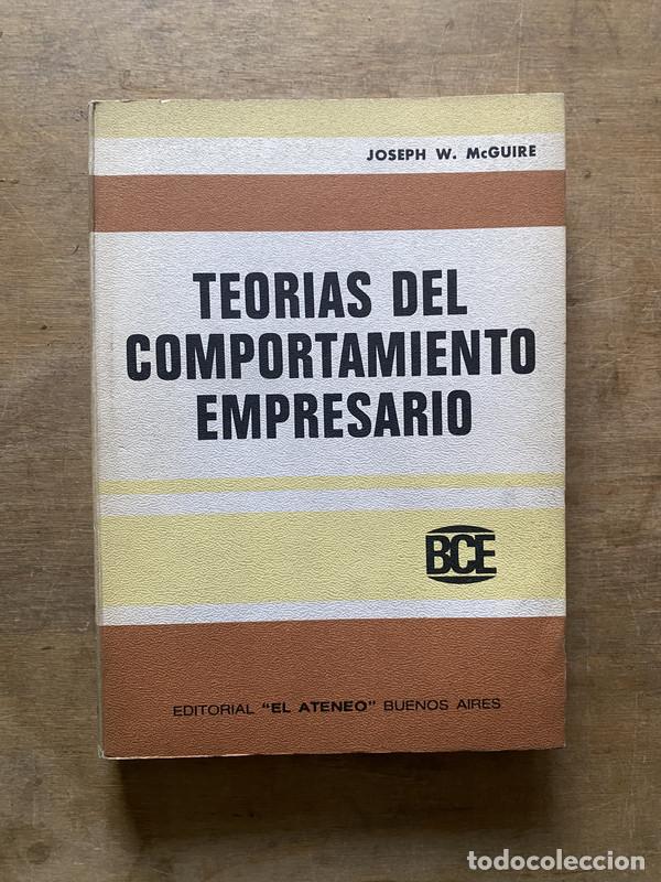 books: Teorias del comportamiento empresario - McGuire Joseph W.