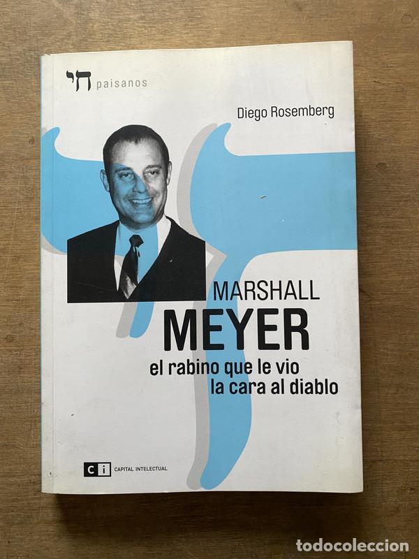 books: Marshall Meyer - Rosemberg Diego