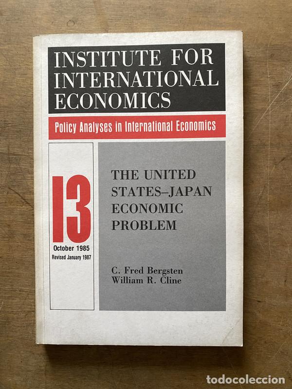 Livros em segunda m&atilde;o: The United States-Japan Economic Problem - Bergsten C. Fred y Cline William R.