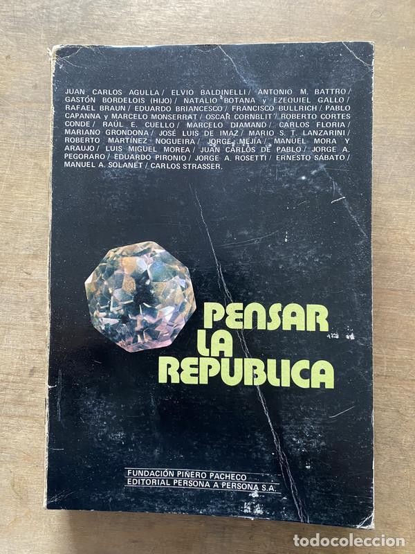 books: Pensar la Republica - Varios autores