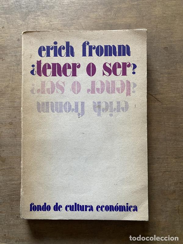 books: Tener o ser? - Fromm Erich