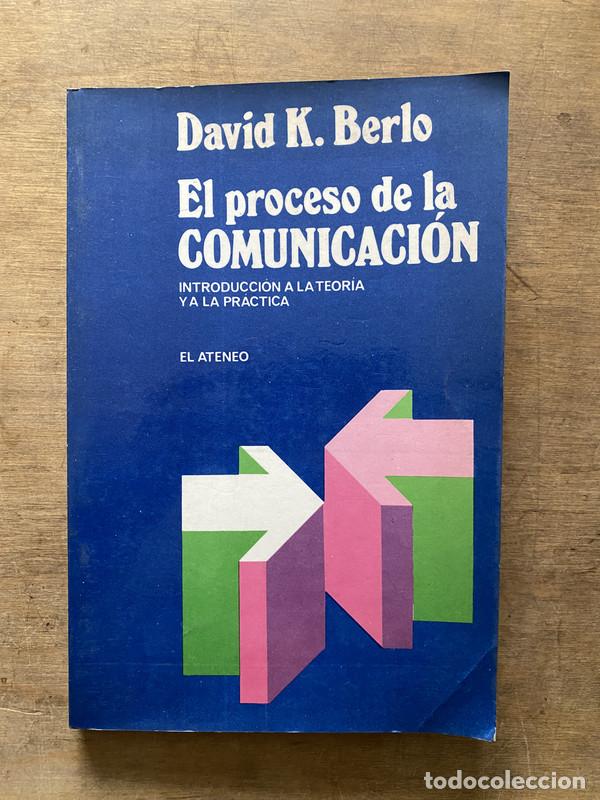 books: El proceso de la comunicacion - Berlo David K.