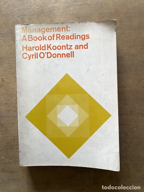 books: Management: A Book of Readings - Koontz Harold y O'Donnell Cyril