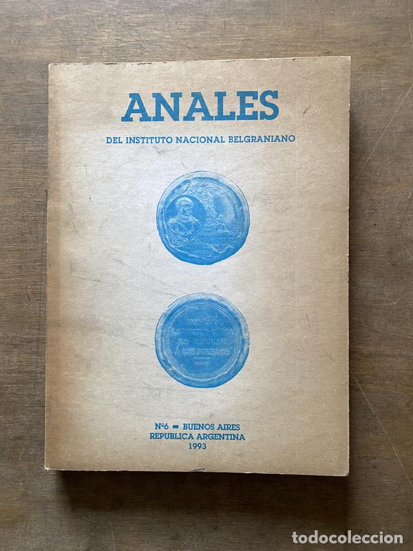 books: Numero 6 - Anales del Instituto Nacional Belgraniano