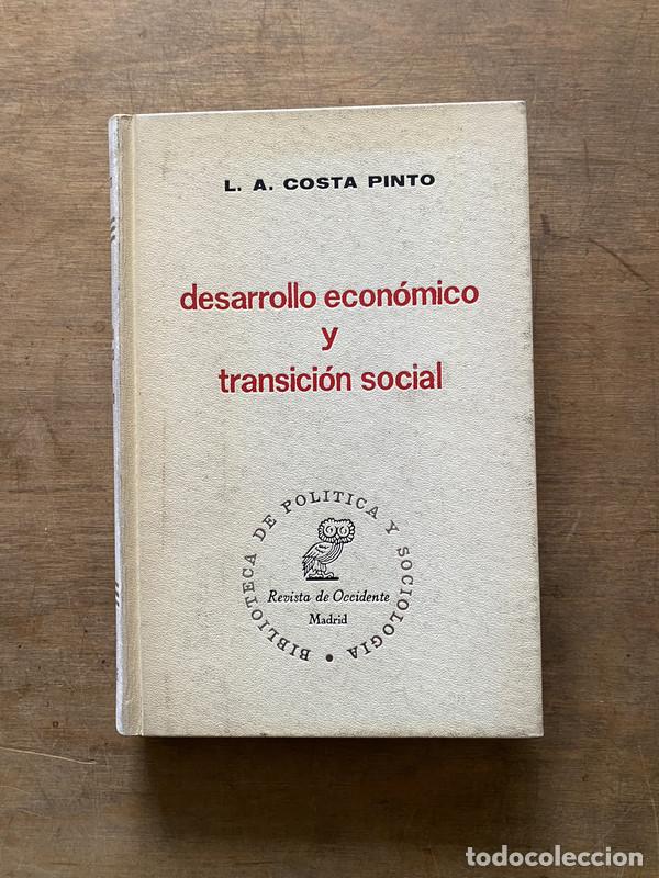 books: desarrollo economico y transicion social - Costa Pinto L. A.