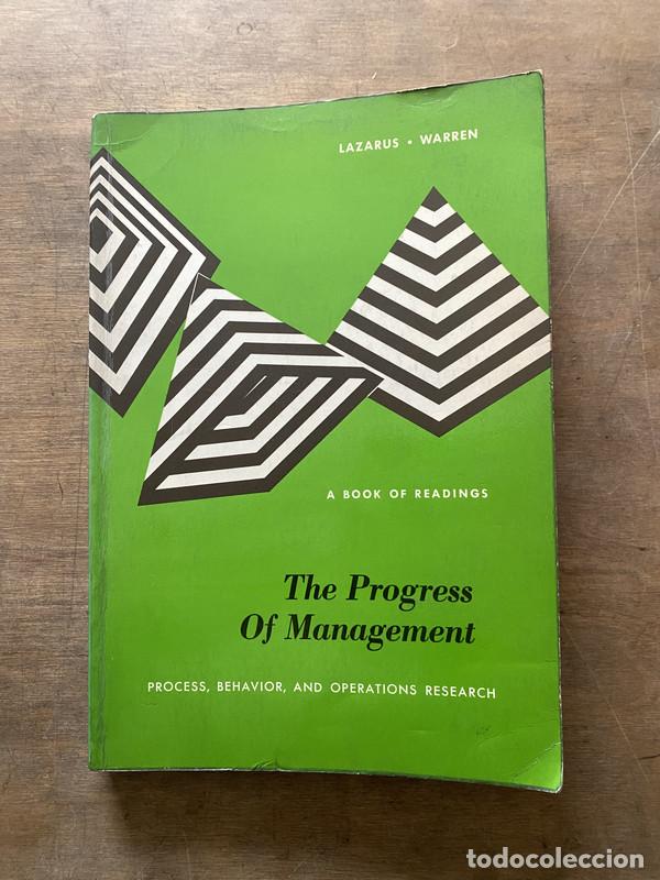 Libros: The Progress Of Management - Lazarus - Warren